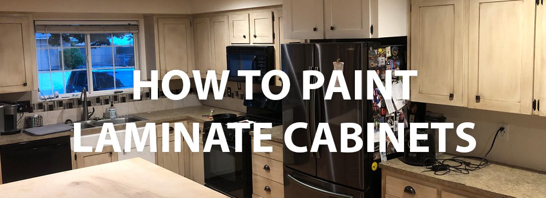 How To Paint Laminate Cabinets